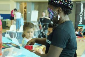 Face painting in Cayman
